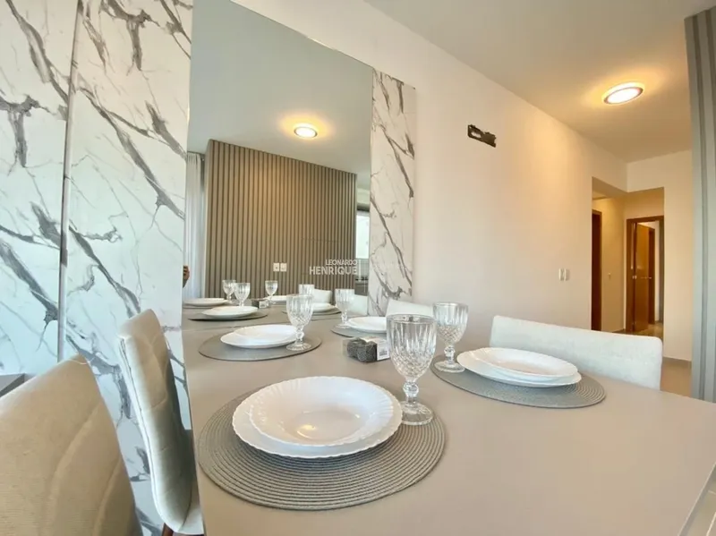 Apartamento 2 dormitórios mobiliado e decorado na Zona Nova: 2ª foto da galeria de imagens do imóvel