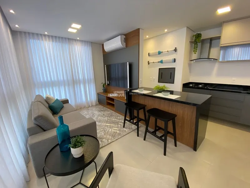 Apartamento de 3 suítes novo mobiliado e decorado na navegantes: 2ª foto da galeria de imagens do imóvel