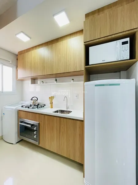 lindo apartamento mobiliado e decorado predio com infraestrutura: 3ª foto da galeria de imagens do imóvel