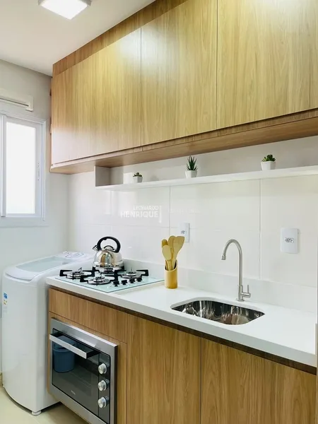 lindo apartamento mobiliado e decorado predio com infraestrutura: 9ª foto da galeria de imagens do imóvel