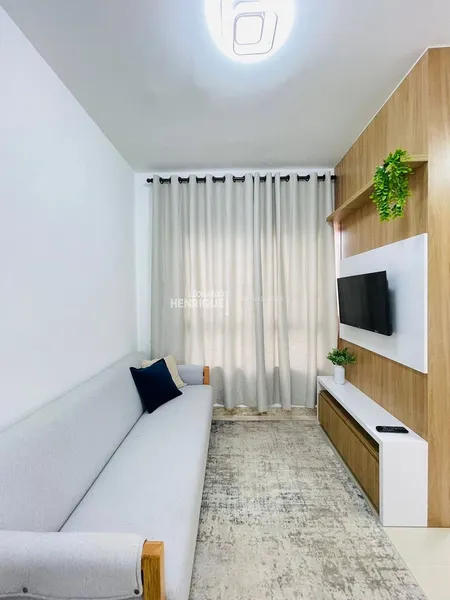 lindo apartamento mobiliado e decorado predio com infraestrutura: 5ª foto da galeria de imagens do imóvel