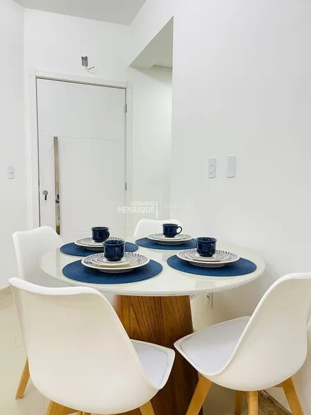 lindo apartamento mobiliado e decorado predio com infraestrutura: 11ª foto da galeria de imagens do imóvel