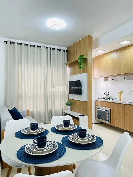 lindo apartamento mobiliado e decorado predio com infraestrutura: 4ª foto da galeria de imagens do imóvel