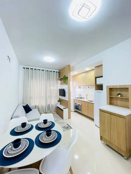 lindo apartamento mobiliado e decorado predio com infraestrutura: 1ª foto da galeria de imagens do imóvel