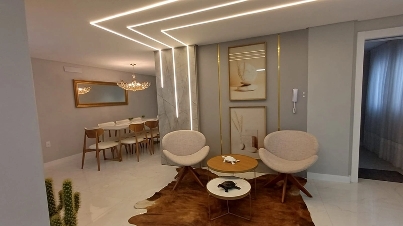 Apartamento com 3  suítes, com 167 m² privativos e 2 vagas de garagem em BC: 5ª foto da galeria de imagens do imóvel