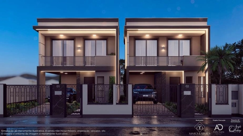 SANTOS CII - Casa com 3 dormitórios e Piscina no Bosque da Mata - Tijucas: 2ª foto da galeria de imagens do imóvel