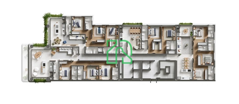 Apartamento a venda, alto padrão com 3 suítes e 2 vagas de garagem: 21ª foto da galeria de imagens do imóvel