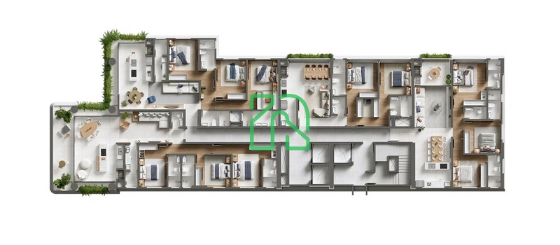 Apartamento a venda, alto padrão com 3 suítes e 2 vagas de garagem: 20ª foto da galeria de imagens do imóvel