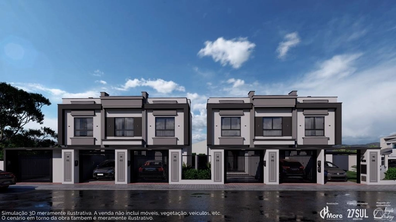 Lindo sobrado com 2 quartos no Joáia: 2ª foto da galeria de imagens do imóvel