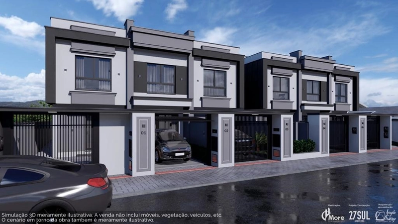 Lindo sobrado com 2 quartos no Joáia: 3ª foto da galeria de imagens do imóvel