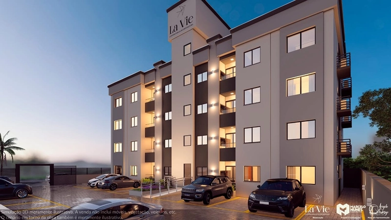 MCMV - 2 Dormitórios sendo 1 suíte - Tijucas: 3ª foto da galeria de imagens do imóvel