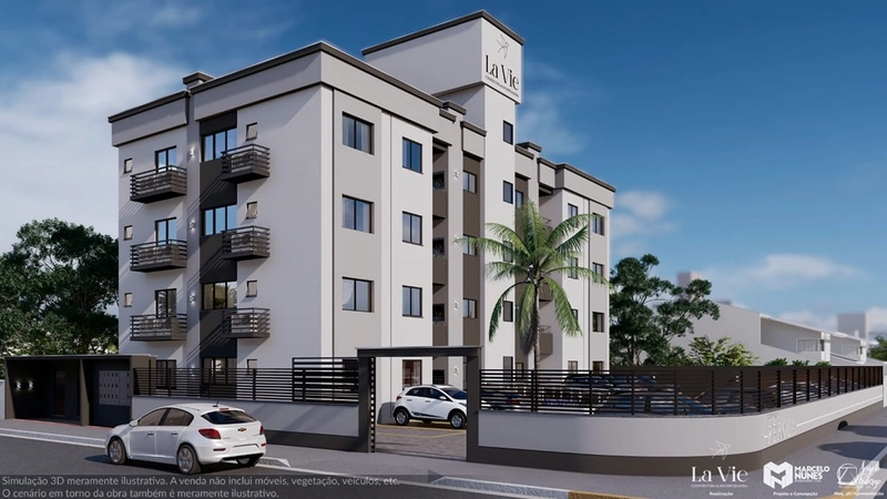 MCMV - 2 Dormitórios sendo 1 suíte - Tijucas: 5ª foto da galeria de imagens do imóvel