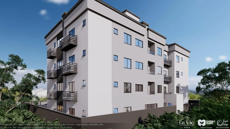 MCMV - 2 Dormitórios sendo 1 suíte - Tijucas: 2ª foto da galeria de imagens do imóvel