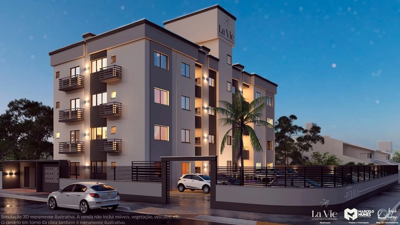 MCMV - 2 Dormitórios sendo 1 suíte - Tijucas: 4ª foto da galeria de imagens do imóvel