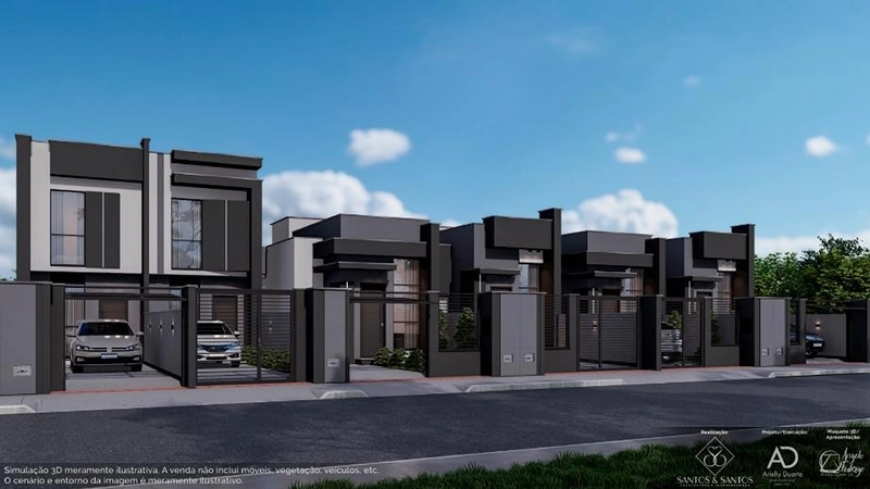 Santos CXI - Casa com 2 dormitórios sendo 1 suíte - Joaia - MCMV: 2ª foto da galeria de imagens do imóvel