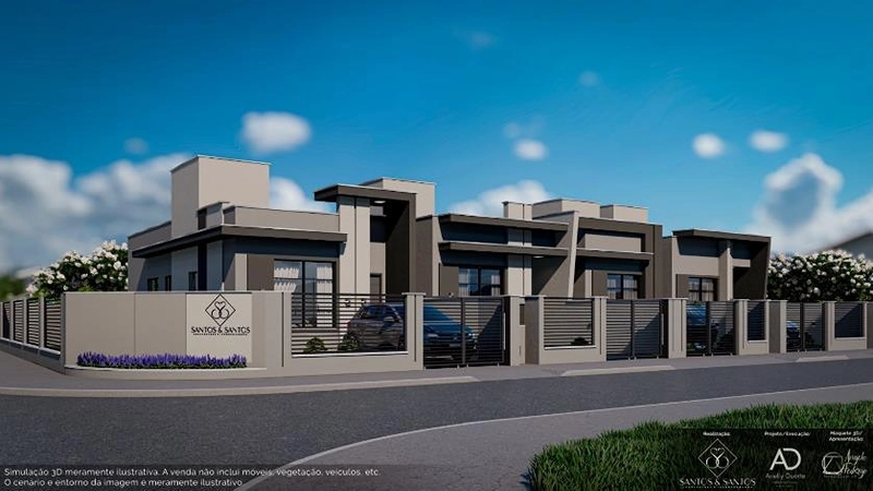 SANTOS CX - Casa com 2 dormitórios - Minha casa Minha vida: 2ª foto da galeria de imagens do imóvel