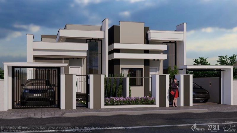  Linda casa 3 dormitórios sendo 1 suíte - Areias - TIjucas: 2ª foto da galeria de imagens do imóvel