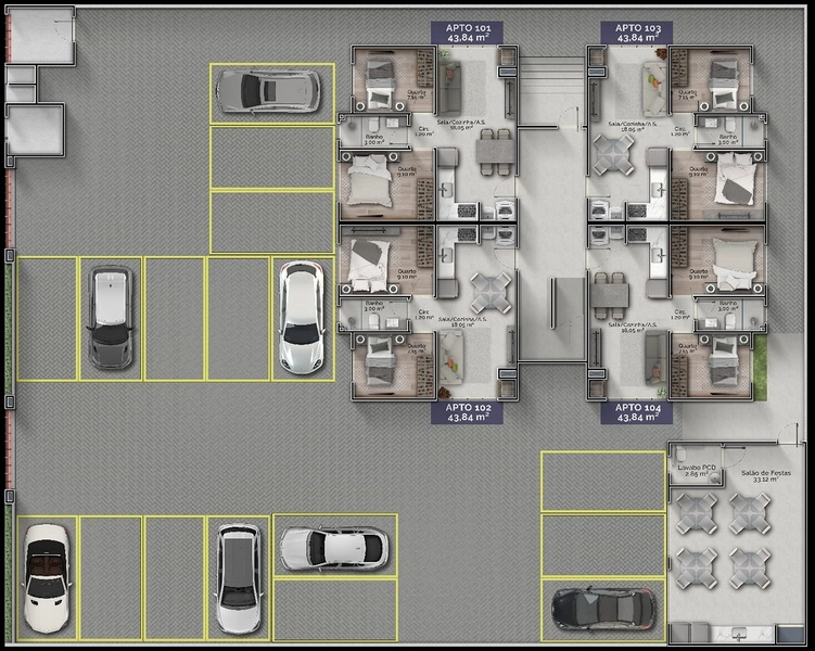 🏡 Seu Primeiro Apartamento em Tijucas – Conquiste o Que É Seu!: 7ª foto da galeria de imagens do imóvel