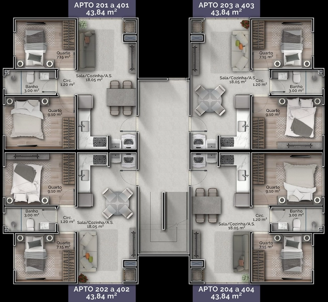 🏡 Seu Primeiro Apartamento em Tijucas – Conquiste o Que É Seu!: 6ª foto da galeria de imagens do imóvel