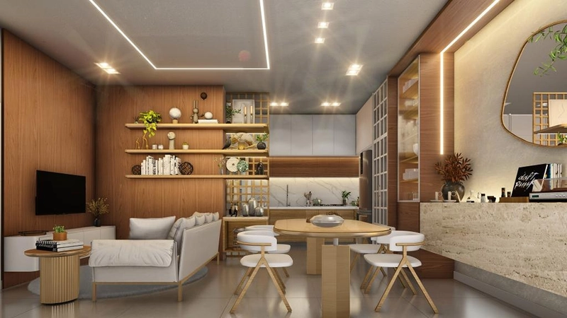 Melhor apartamento do Bosque da Mata - 2 dormitórios sendo 1 suíte - 75 m²: 9ª foto da galeria de imagens do imóvel