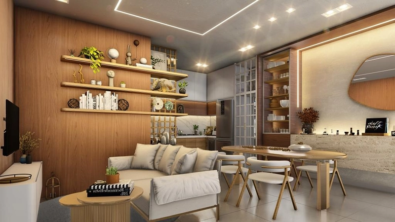 Melhor apartamento do Bosque da Mata - 2 dormitórios sendo 1 suíte - 75 m²: 11ª foto da galeria de imagens do imóvel