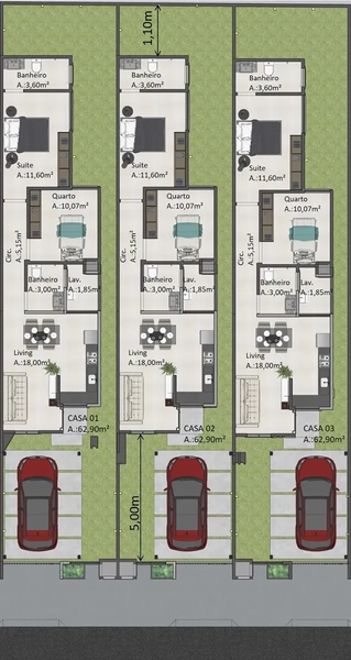 🏡 Casa no Bairro Universitário – Tijucas: 2ª foto da galeria de imagens do imóvel