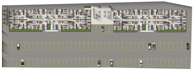MCMV - 2 Dormitórios sendo 1 suíte - Tijucas: 7ª foto da galeria de imagens do imóvel