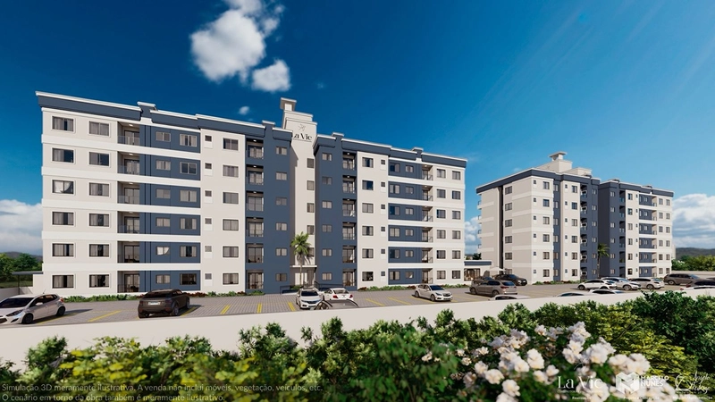 MCMV - 2 Dormitórios sendo 1 suíte - Tijucas: 5ª foto da galeria de imagens do imóvel