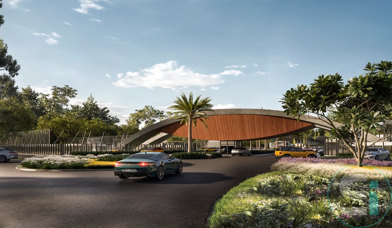 LOTE EXCLUSIVO NO CONDOMÍNIO OCCHI MARINA CLUBE - CAPÃO DA CANOA: 2ª foto da galeria de imagens do imóvel