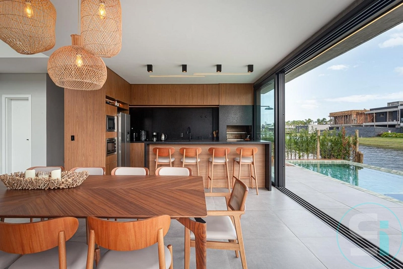 Requinte absoluto define esse sobrado no Condomínio Sunset!: 6ª foto da galeria de imagens do imóvel