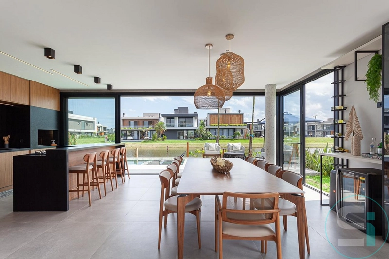 Requinte absoluto define esse sobrado no Condomínio Sunset!: 8ª foto da galeria de imagens do imóvel