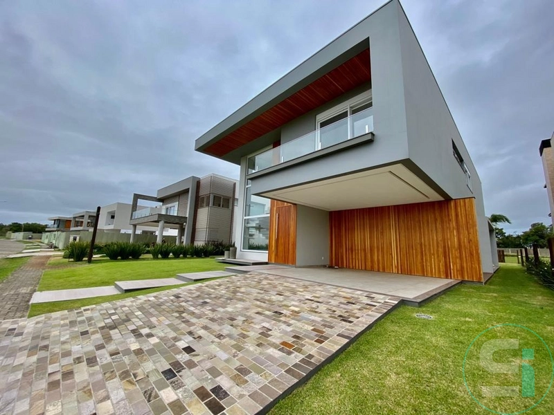 SOBRADO DE ALTO PADRÃO NO CONDOMÍNIO CAPÃO ILHAS RESORT: 3ª foto da galeria de imagens do imóvel