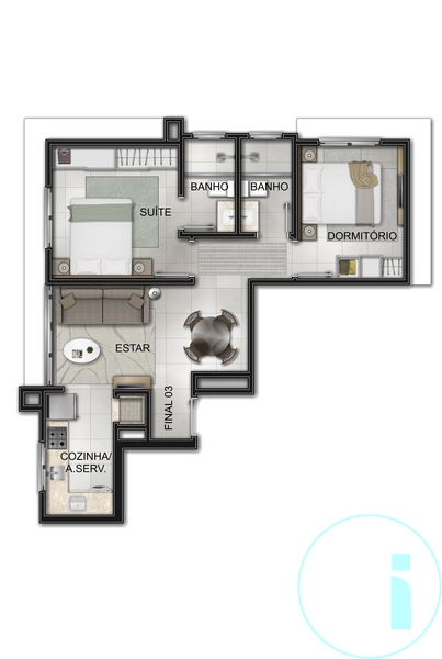 Apartamento 2 dormitórios no Bairro Zona Nova em Capão da Canoa!: 10ª foto da galeria de imagens do imóvel