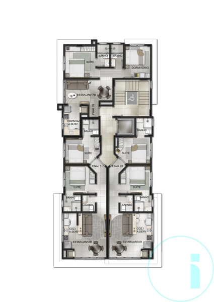 Apartamento 2 dormitórios no Bairro Zona Nova em Capão da Canoa!: 11ª foto da galeria de imagens do imóvel