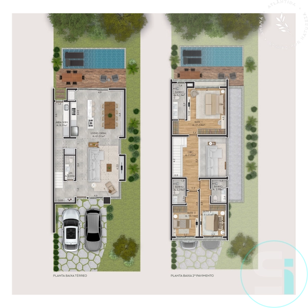 Sobrado 3 suítes no Condomínio mais nobre de Atlântida!: 11ª foto da galeria de imagens do imóvel