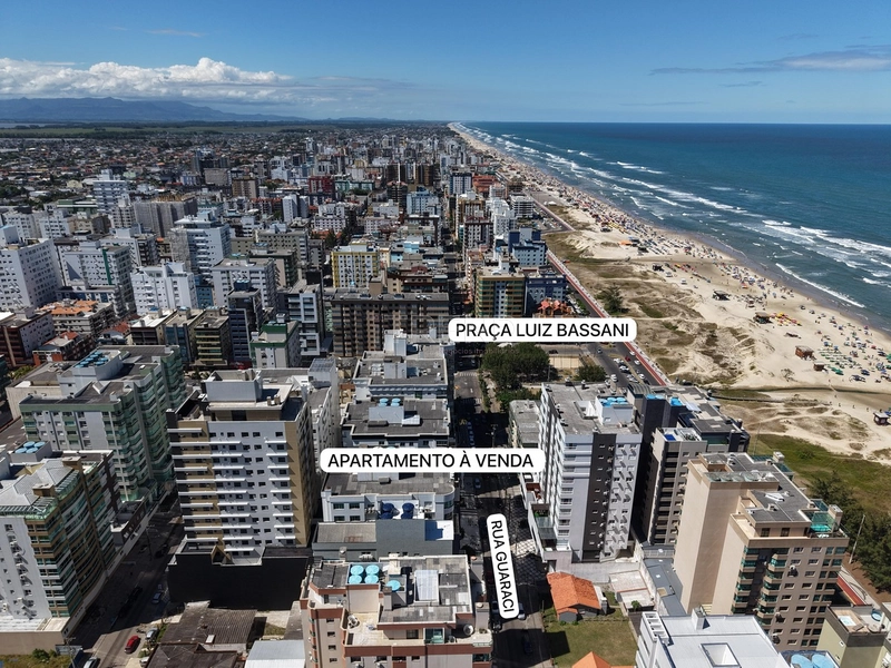 VISTA PARA O MAR E PARA PRAÇA LUIZ BASSANI  APARTAMENTO À VENDA: 3ª foto da galeria de imagens do imóvel
