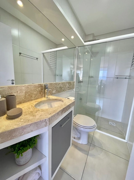 Apartamento 2 dormitórios decorado.: 10ª foto da galeria de imagens do imóvel