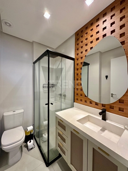 Apartamento mobiliado e decorado com terraço: 5ª foto da galeria de imagens do imóvel