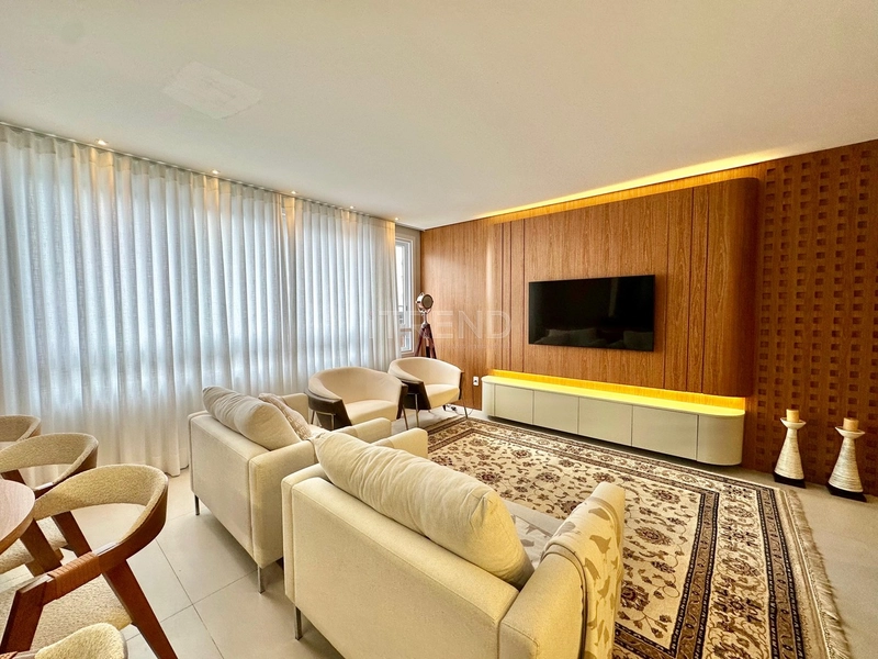 Apartamento mobiliado e decorado com terraço: 7ª foto da galeria de imagens do imóvel