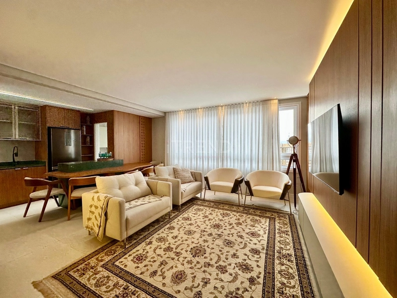 Apartamento mobiliado e decorado com terraço: 20ª foto da galeria de imagens do imóvel