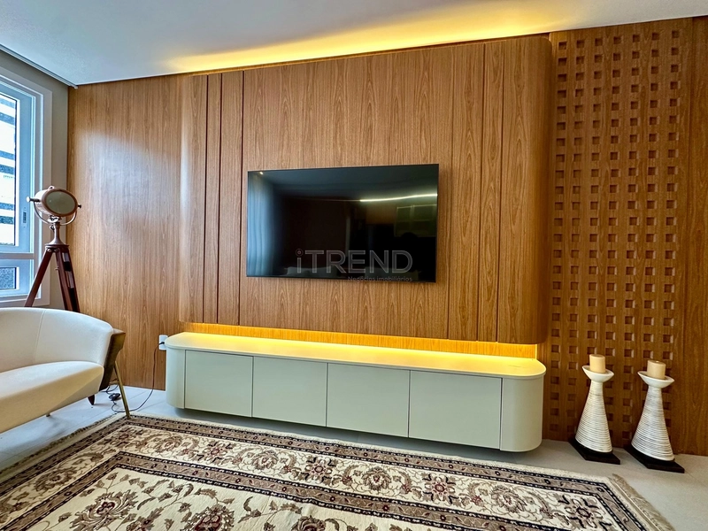 Apartamento mobiliado e decorado com terraço: 19ª foto da galeria de imagens do imóvel