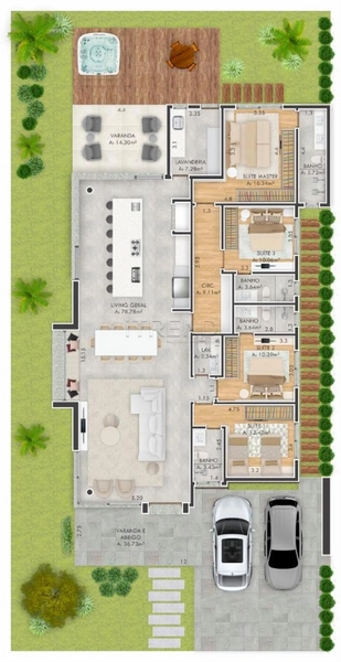 Casa Térrea nova - Mobiliada e Decorada: 1ª foto da galeria de imagens do imóvel