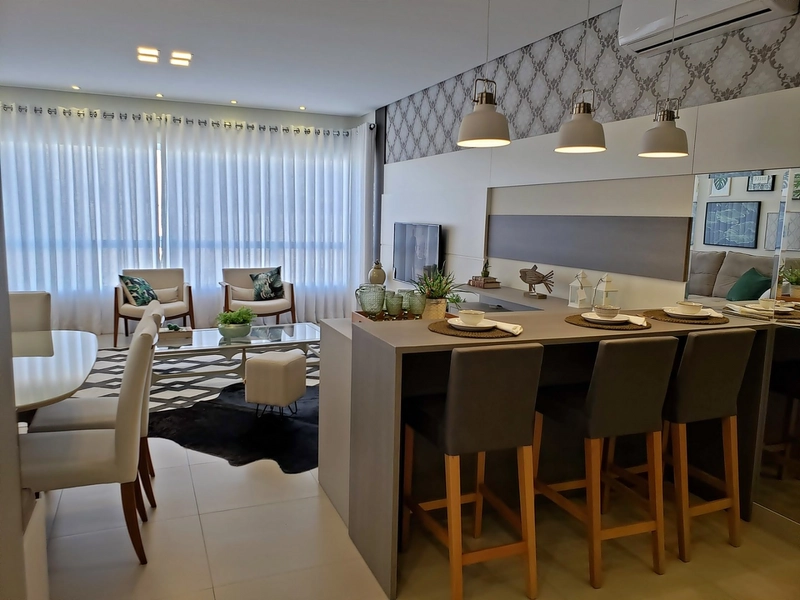 LUXUOSO APARTAMENTO NA PRAIA, COM COMPLETA INFRAESTRUTURA!: 13ª foto da galeria de imagens do imóvel