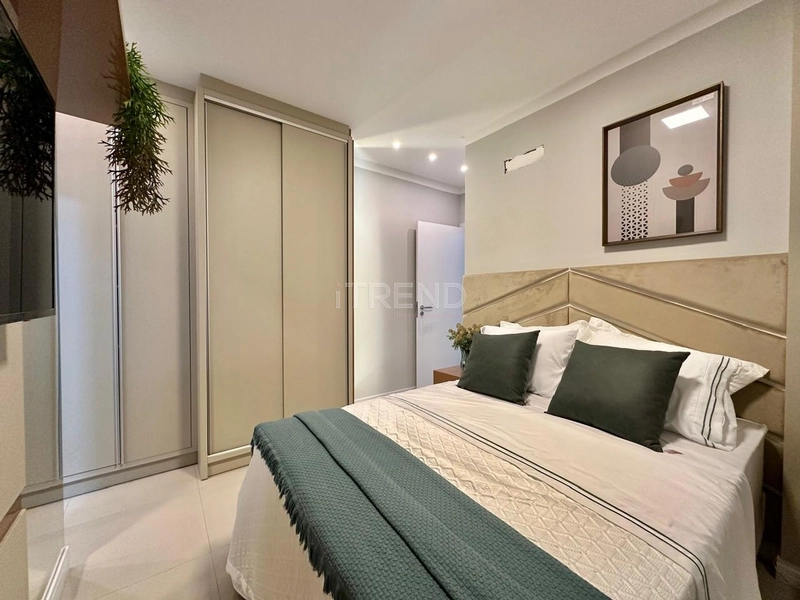 Belíssmo apartamento com terraço lateral: 5ª foto da galeria de imagens do imóvel