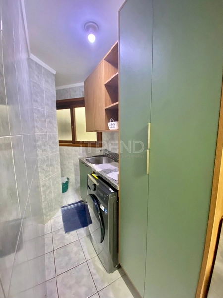Apartamento mobiliado e decorado com sacada de frente: 4ª foto da galeria de imagens do imóvel