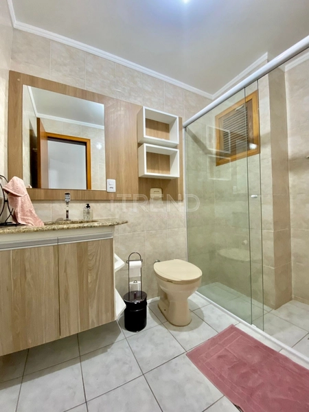 Apartamento mobiliado e decorado com sacada de frente: 10ª foto da galeria de imagens do imóvel