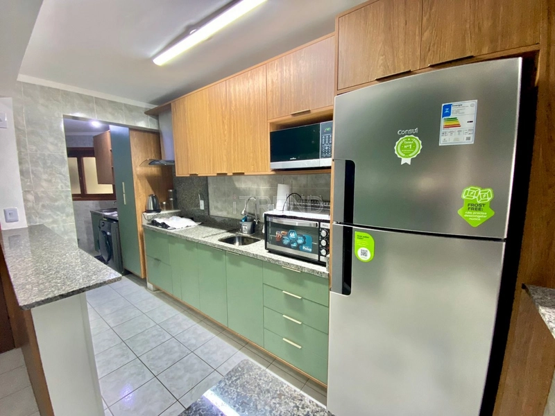 Apartamento mobiliado e decorado com sacada de frente: 15ª foto da galeria de imagens do imóvel
