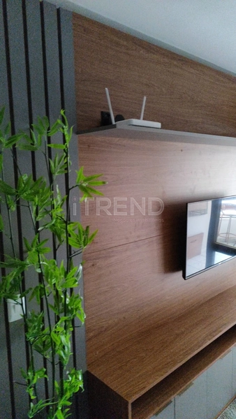 Apartamento mobiliado e decorado com sacada de frente: 1ª foto da galeria de imagens do imóvel
