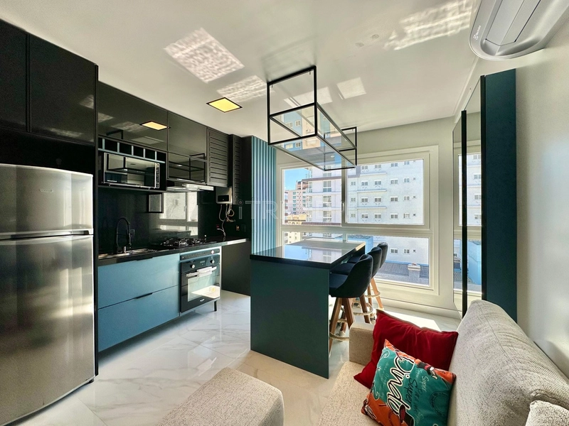 APARTAMENTO NUNCA HABITADO DE 1 DORMITÓRIO MOBÍLIA DESTACADA: 3ª foto da galeria de imagens do imóvel
