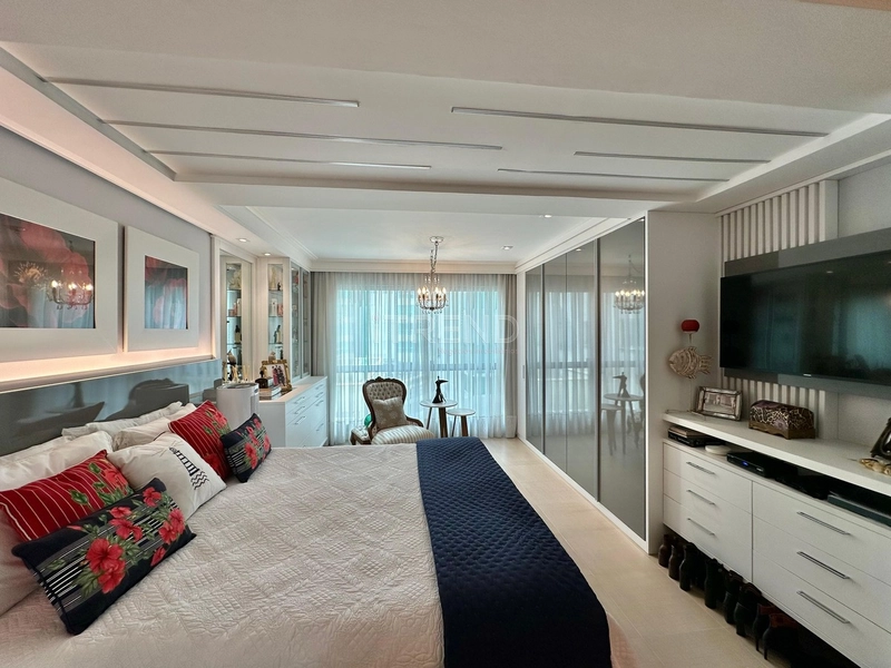 APARTAMENTO COM AMPLA SACADA DE FRETE PARA O MAR: 27ª foto da galeria de imagens do imóvel